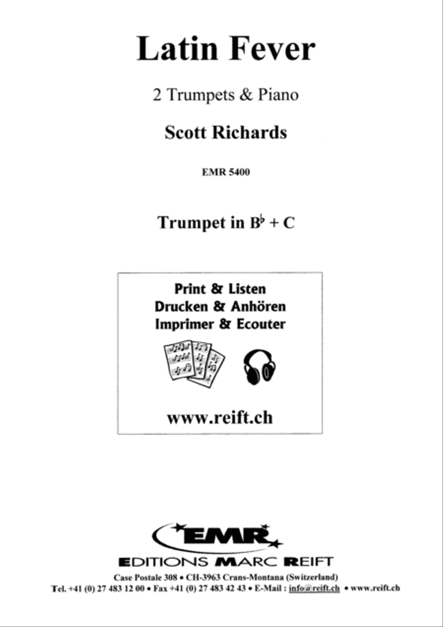 Latin Fever Trumpet Duet scores gallery preview page 2
