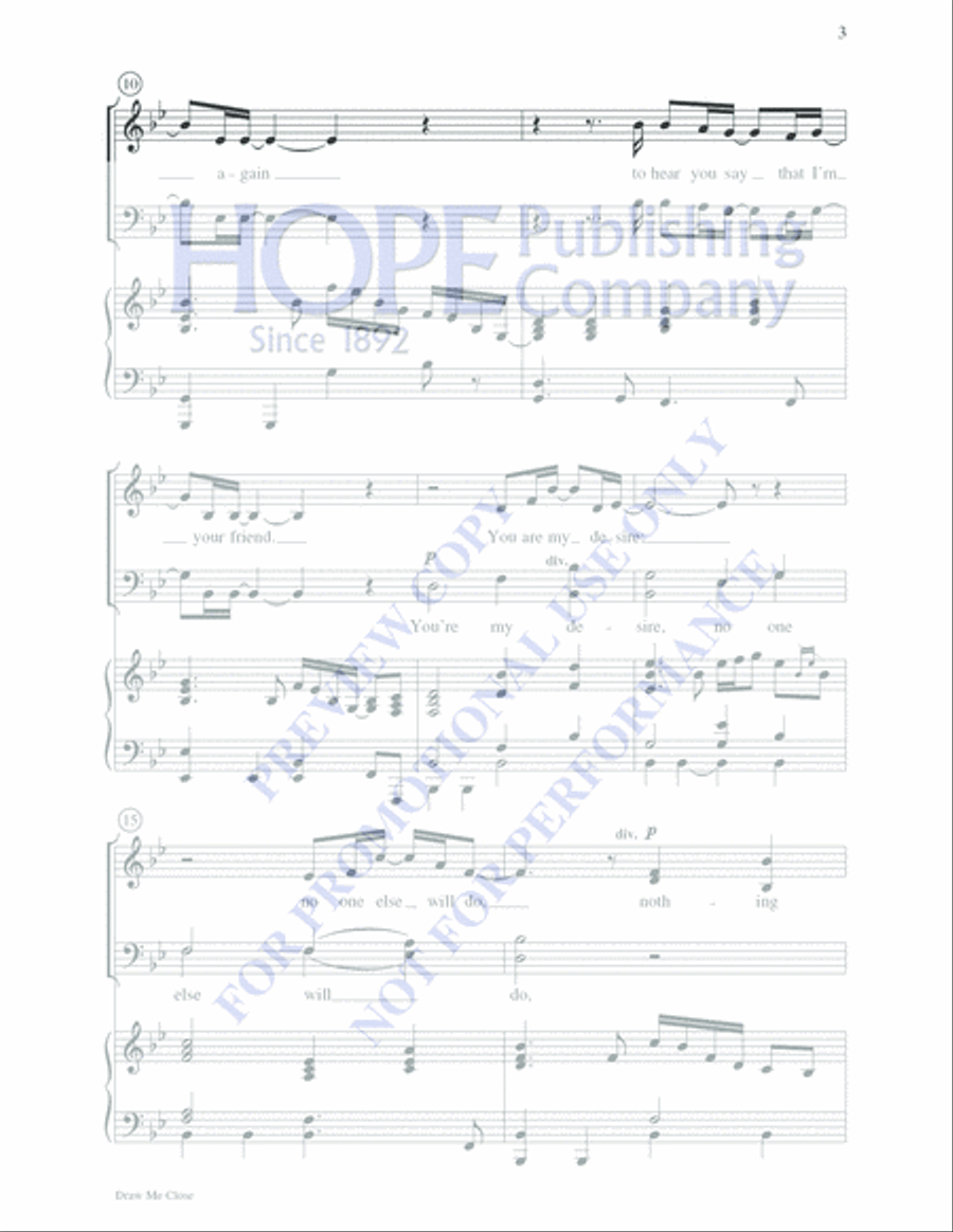 Draw Me Close 4-Part scores gallery preview page 3