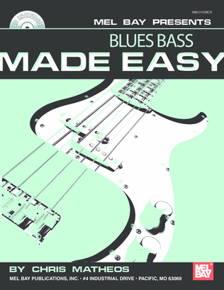 Book cover for Blues Bass Made Easy