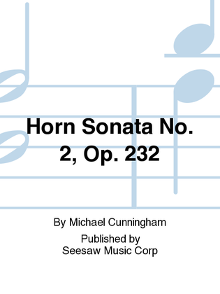Book cover for Horn Sonata No. 2, Op. 232