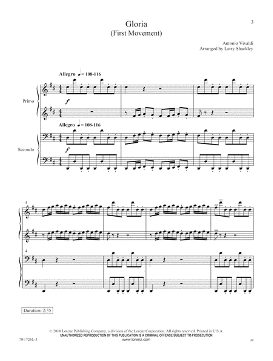Christmas with the Classics Piano Duet scores gallery preview page 3