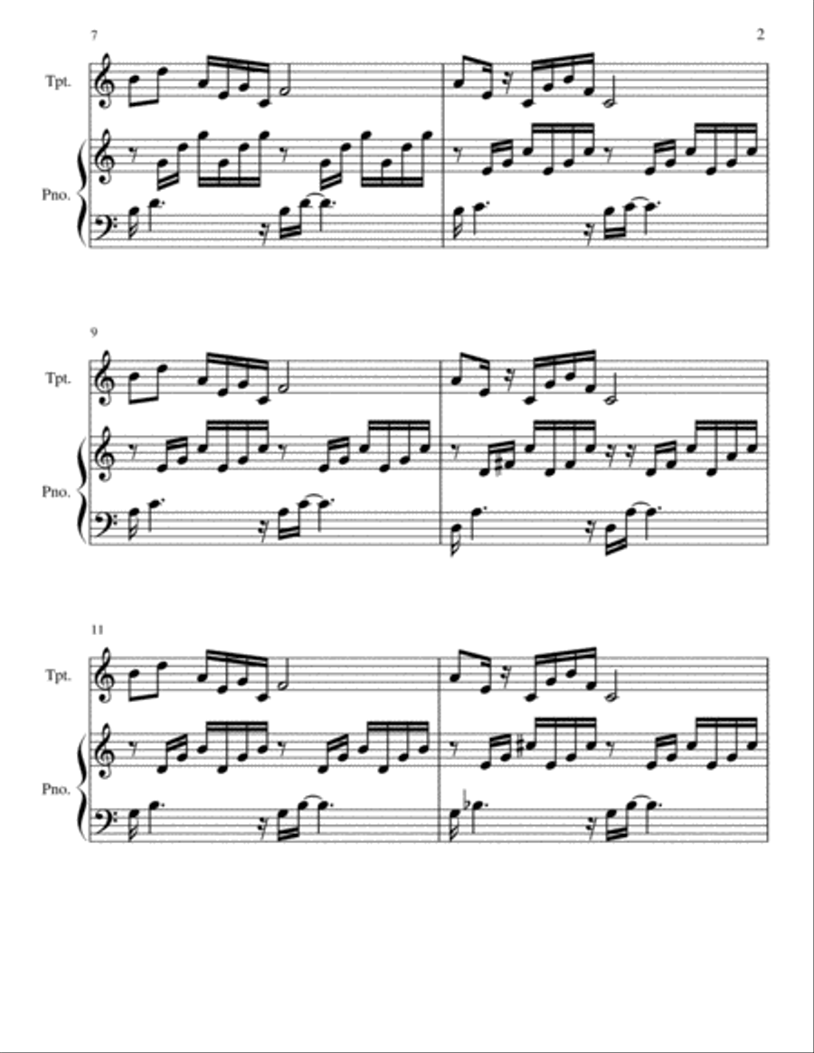 Prelude in C Major Chamber Orchestra scores gallery preview page 2