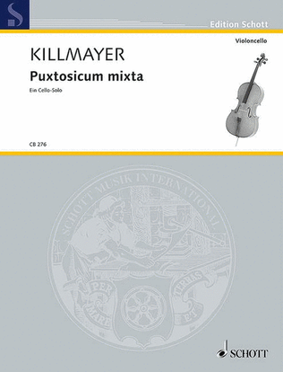Puxtosicum Mixta Cello Solo (single Sheet)