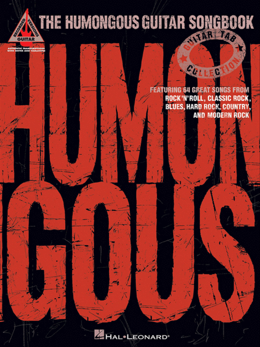 The Humongous Guitar Songbook Electric Guitar scores gallery preview page 1