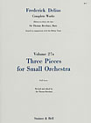 Pieces for Small Orchestra, Three