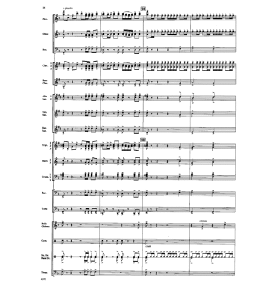 Encomium Concert Band scores gallery preview page 25