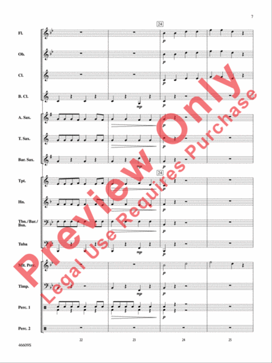 A (Very) Short History of Music Concert Band scores gallery preview page 8
