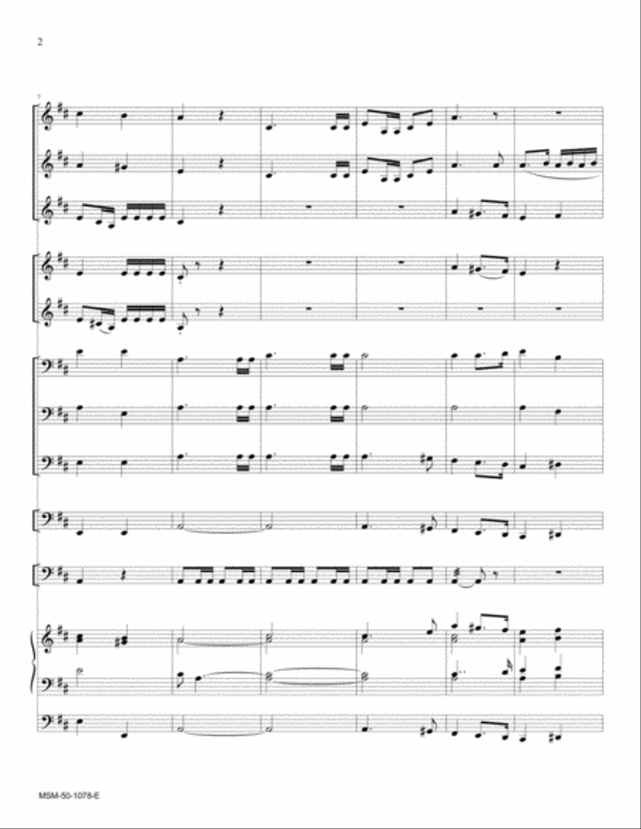 Joy to the World Choir scores gallery preview page 2
