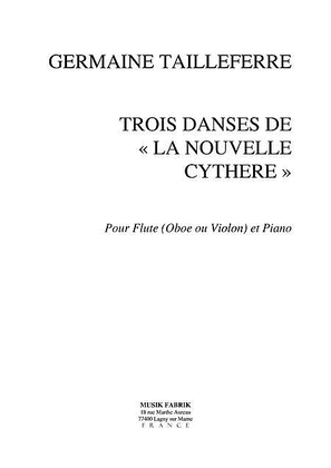 Book cover for Trois Danses de la Nouvelle Cythere