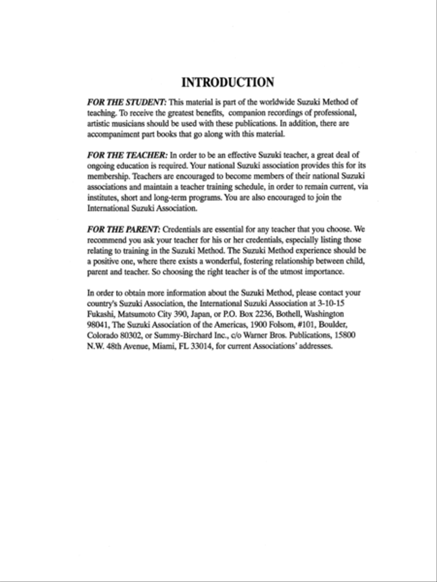 Suzuki Recorder School (Alto Recorder), Volume 3 Alto Recorder scores gallery preview page 2