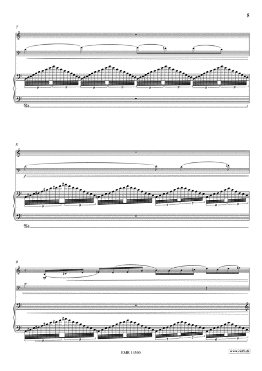Irish Concertino Piano Trio scores gallery preview page 5
