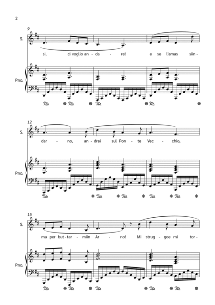 O Mio Babbino Caro O Mio Babbino Caro Voice scores gallery preview page 2