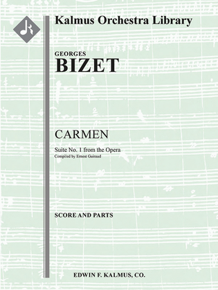 Book cover for Carmen Suite No. 1