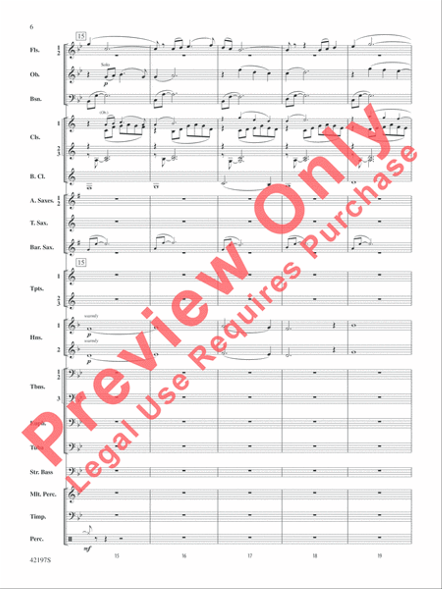 Carrickfergus Carrickfergus Concert Band scores gallery preview page 26