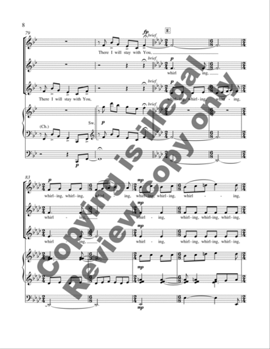 I Cannot Dance, O Lord 2-Part scores gallery preview page 11