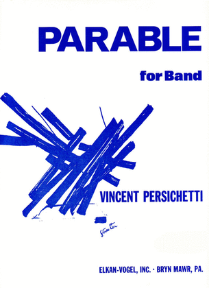 Book cover for PARABLE FOR BAND