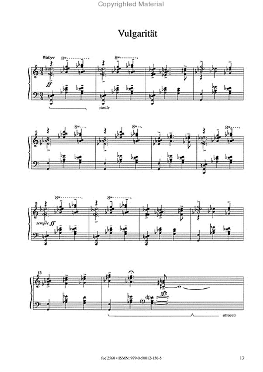 Nachklange (Reverberations) Harpsichord scores gallery preview page 2