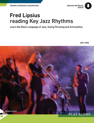 Book cover for Reading Key Jazz Rhythms