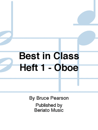 Best in Class Heft 1 - Oboe