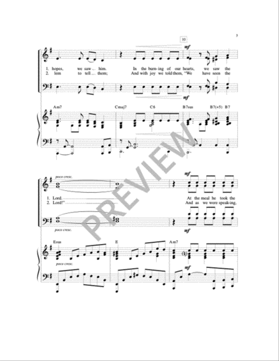 In the Breaking of the Bread 4-Part scores gallery preview page 7