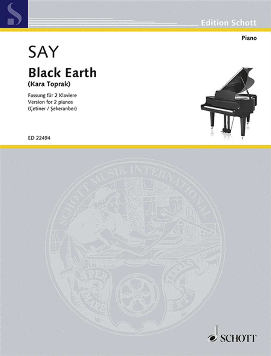 Black Earth Black Earth Piano scores gallery preview page 1