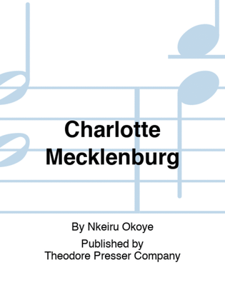 Book cover for Charlotte Mecklenburg