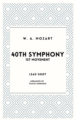 40th symphony - 1st movement