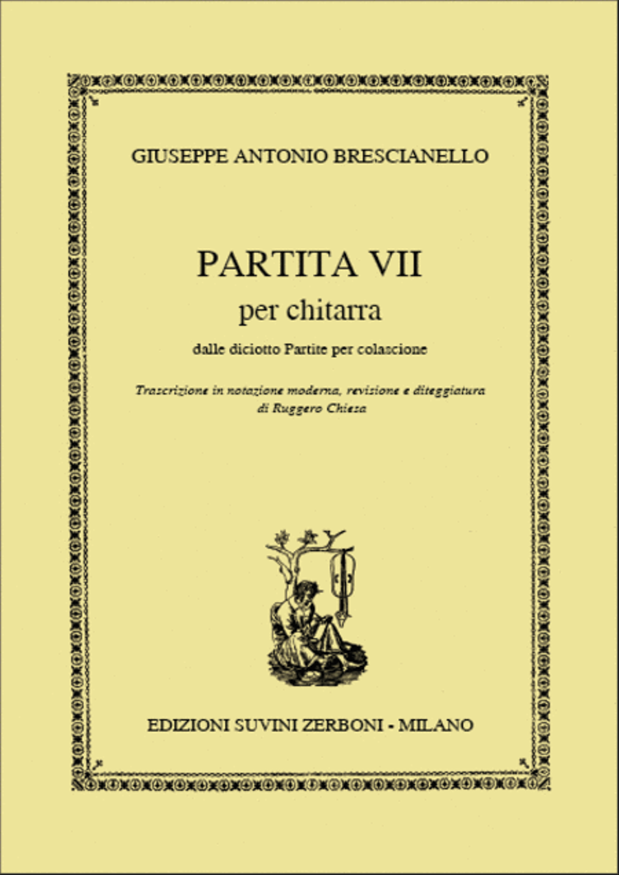 Partita 7 Partita 7 Classical Guitar scores gallery preview page 1