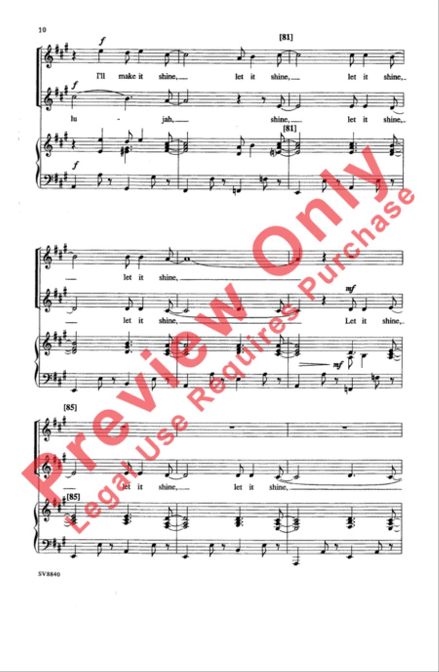This Little Light of Mine 2-Part scores gallery preview page 10