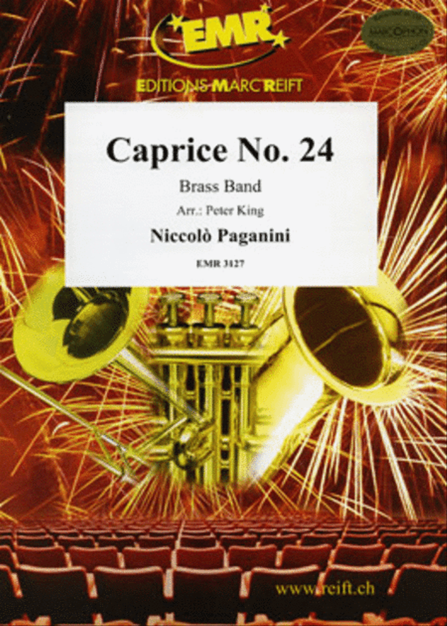 Caprice No. 24 Brass Band scores gallery preview page 1