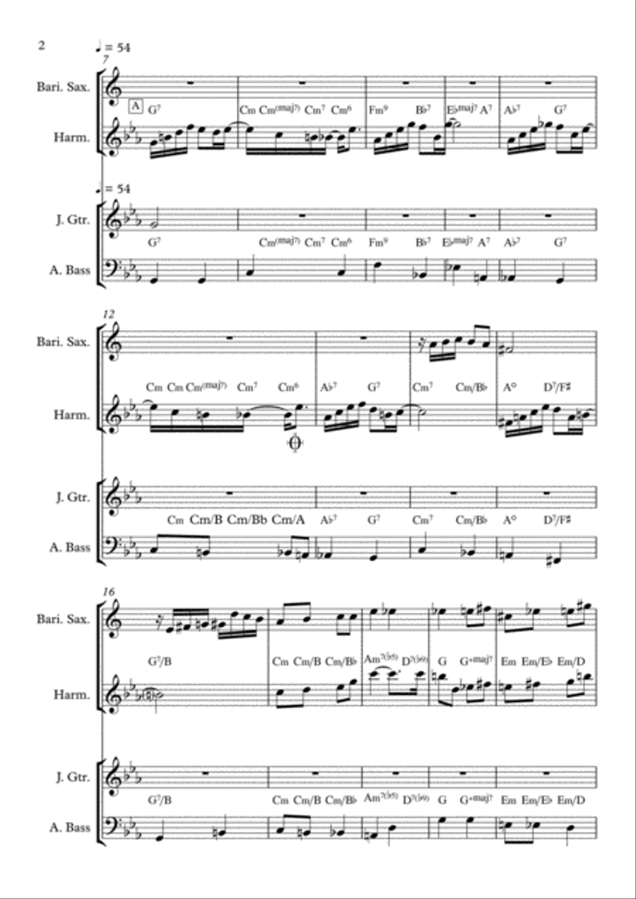 Dois Mundos Dois Mundos Small Ensemble scores gallery preview page 2