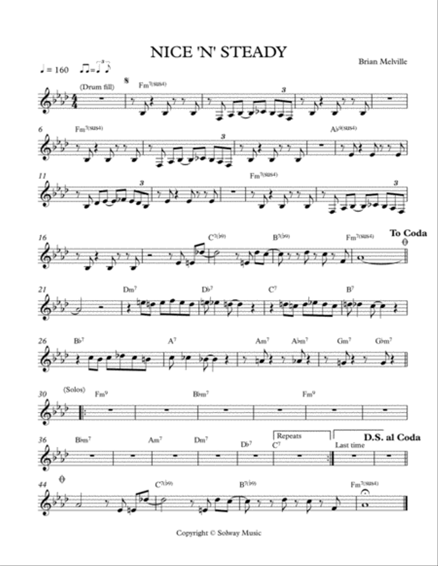 NICE 'N' STEADY NICE 'N' STEADY Small Ensemble scores gallery preview page 1