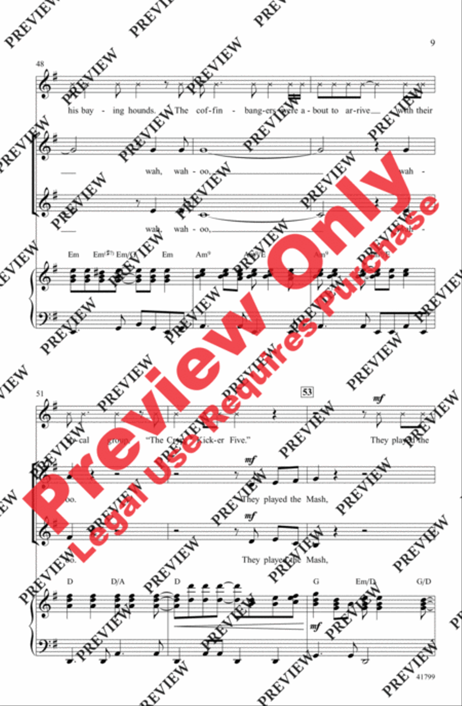 Monster Mash Monster Mash 2-Part scores gallery preview page 9