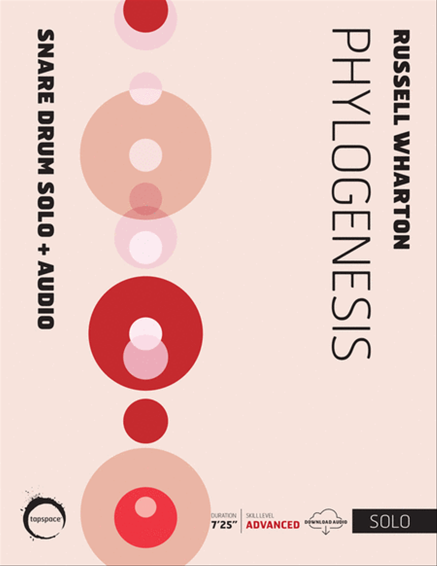 Phylogenesis Percussion scores gallery preview page 1