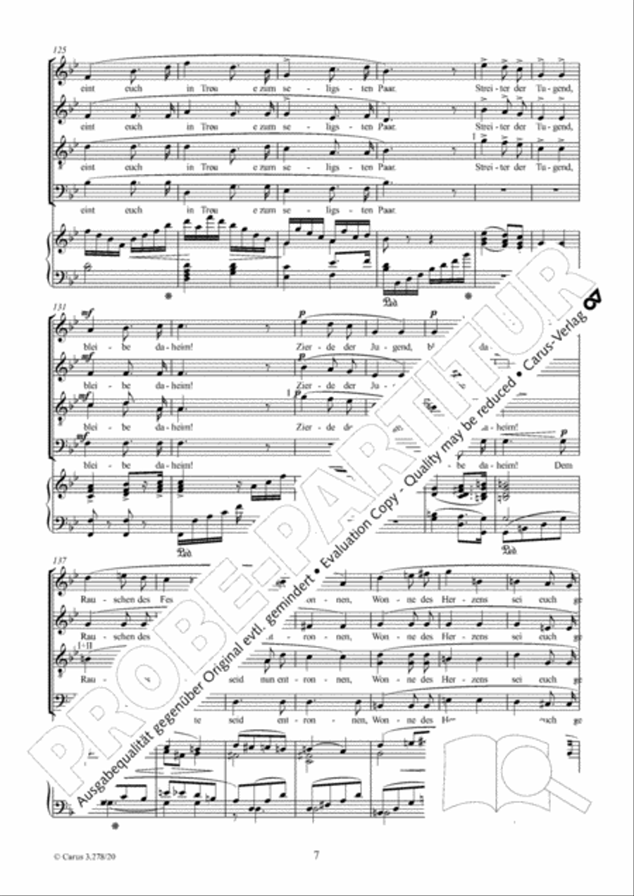 Treulich gefuhrt ziehet dahin SATTB scores gallery preview page 8