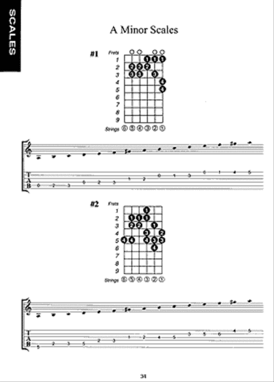 Complete Book of Guitar Chords, Scales, and Arpeggios Guitar scores gallery preview page 3