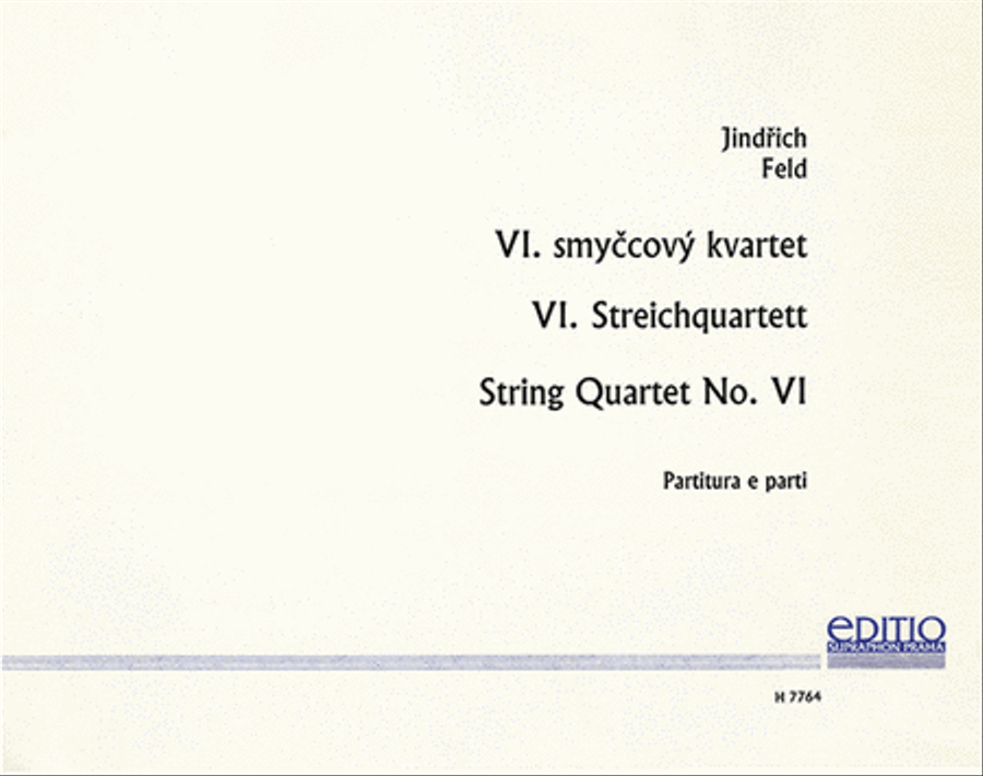 Streichquartett no. 6 String Quartet scores gallery preview page 1