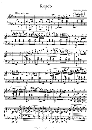 Chopin- Rondo in C minor, Op. 1