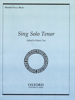 Book cover for Sing Solo Tenor