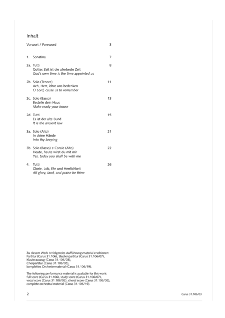 God's own time is the time appointed (Gottes Zeit ist die allerbeste Zeit) 4-Part scores gallery preview page 3