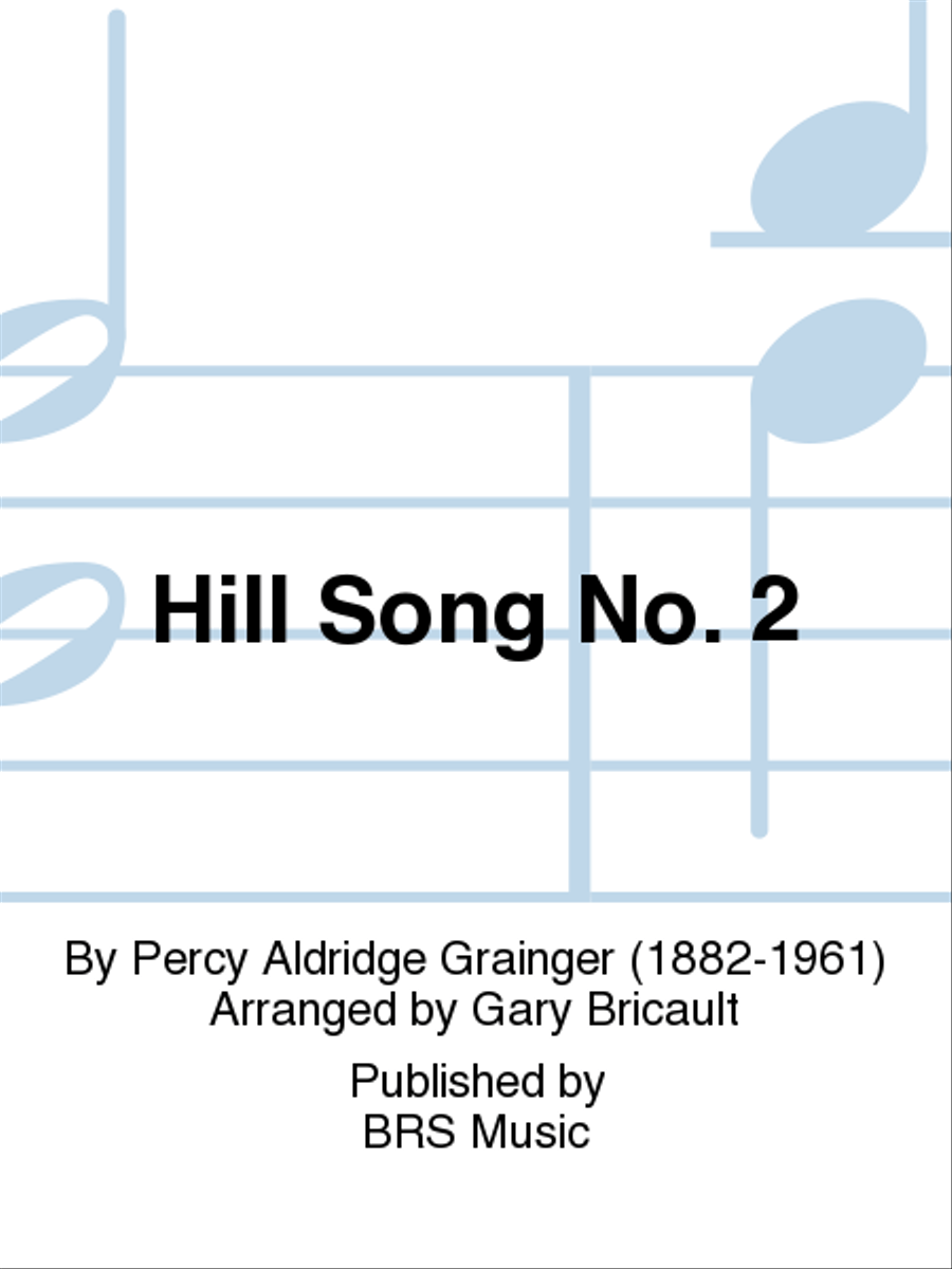 Hill Song No. 2 Hill Song No. 2 Saxophone Ensemble scores gallery preview page 1