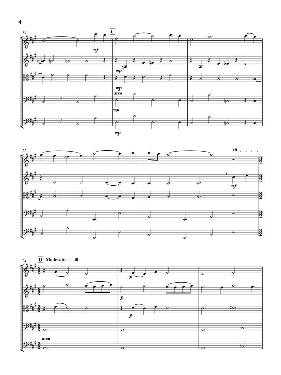 AMAPOLA (from The Motion Picture Once Upon a Time in America) for String Orchestra String Orchestra scores gallery preview page 5
