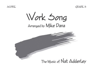 Book cover for Work Song - Score