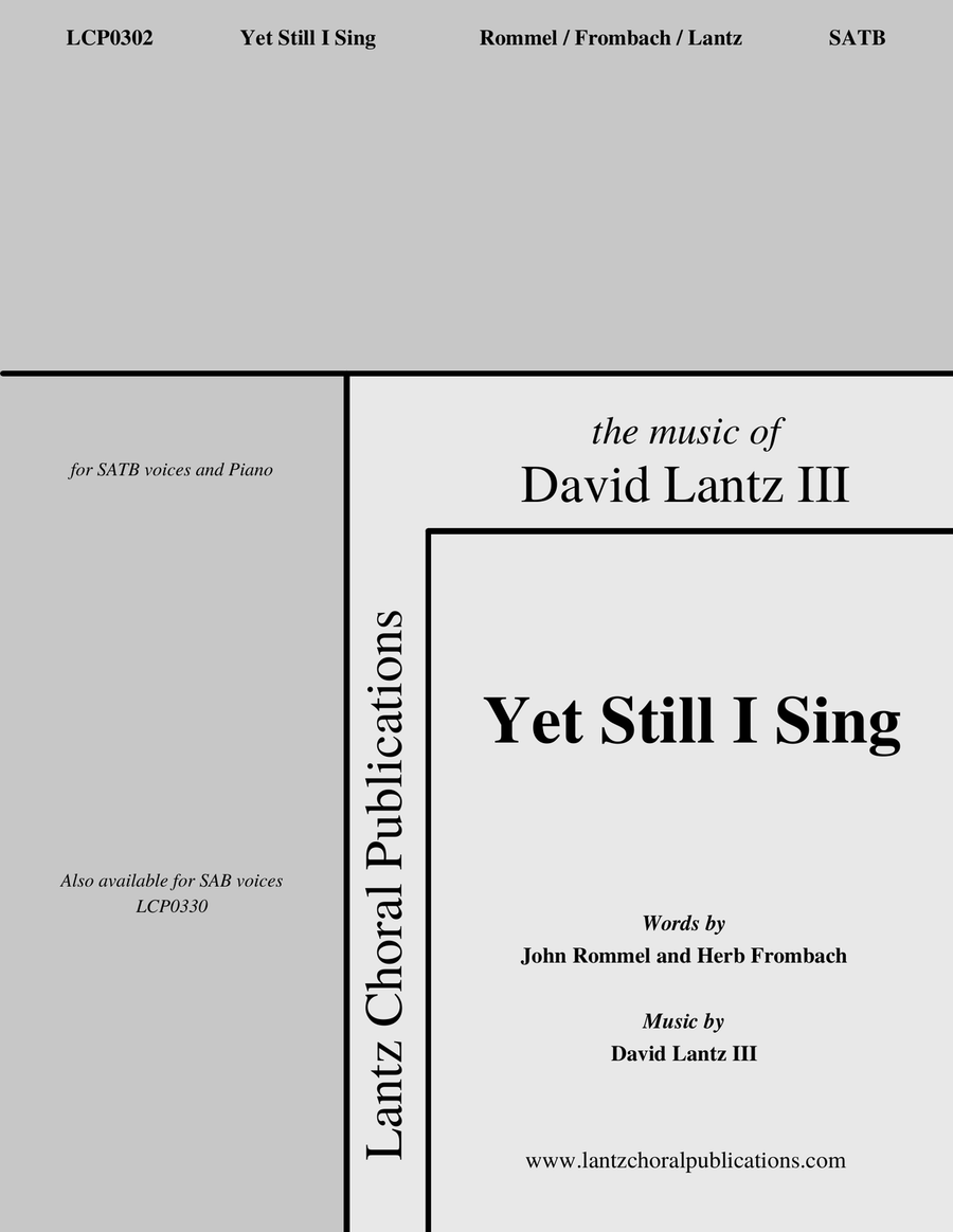 Yet Still I Sing Yet Still I Sing 4-Part scores gallery preview page 1