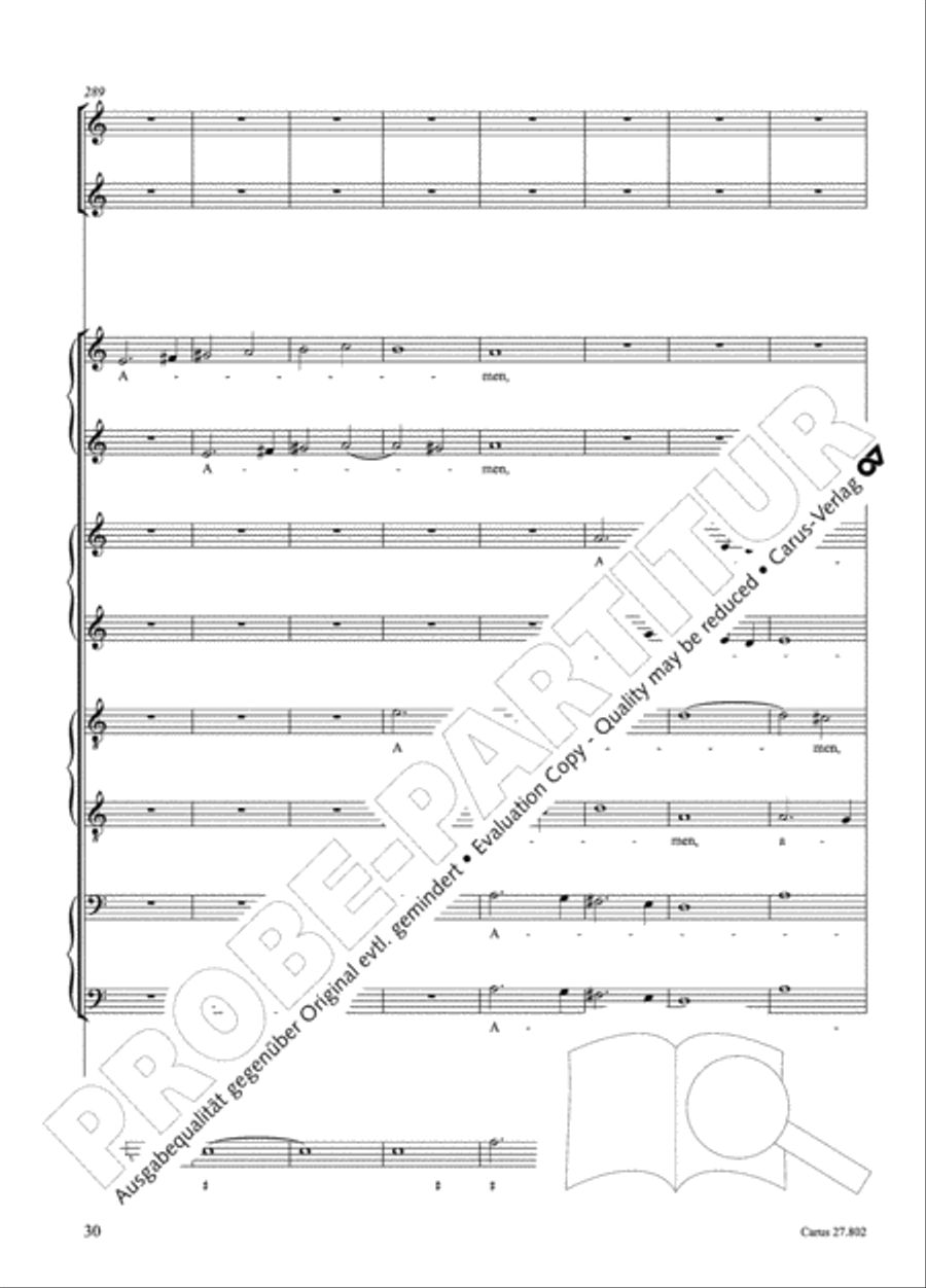 Salmi I (Selva morale e spirituale) Collection / Songbook scores gallery preview page 55