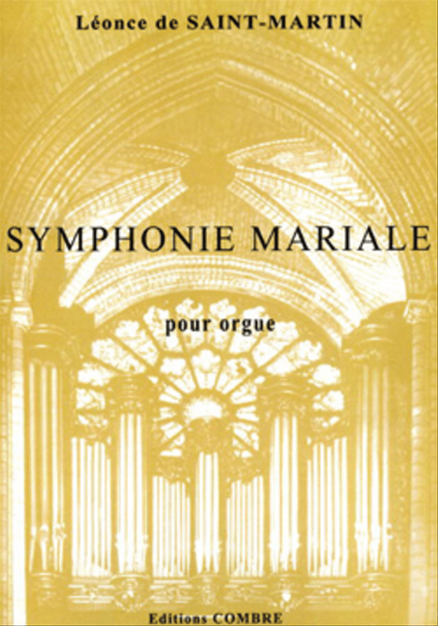Symphonie mariale Op. 40 Organ scores gallery preview page 1
