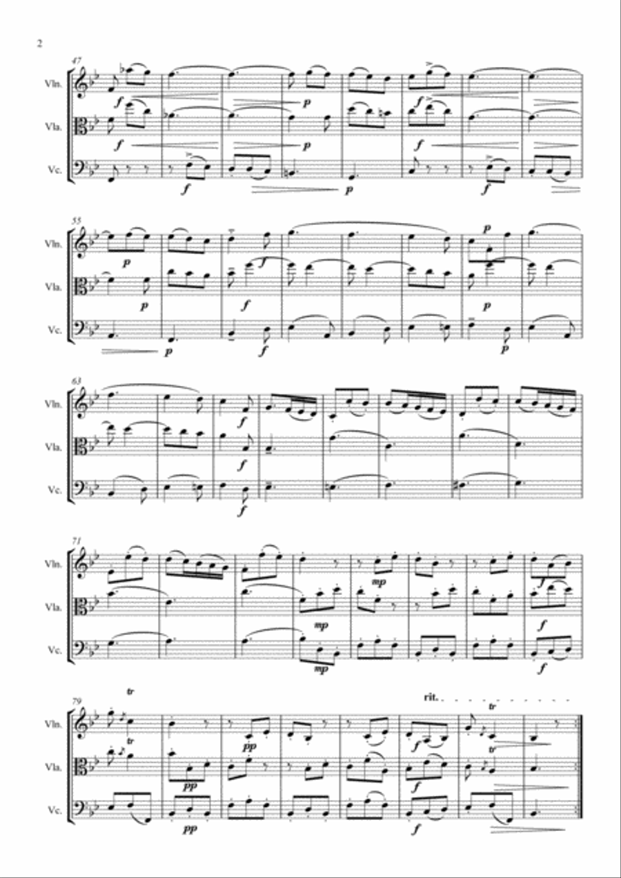 Gallo: Trio Sonata No.2 in Bb Mvt.3 (