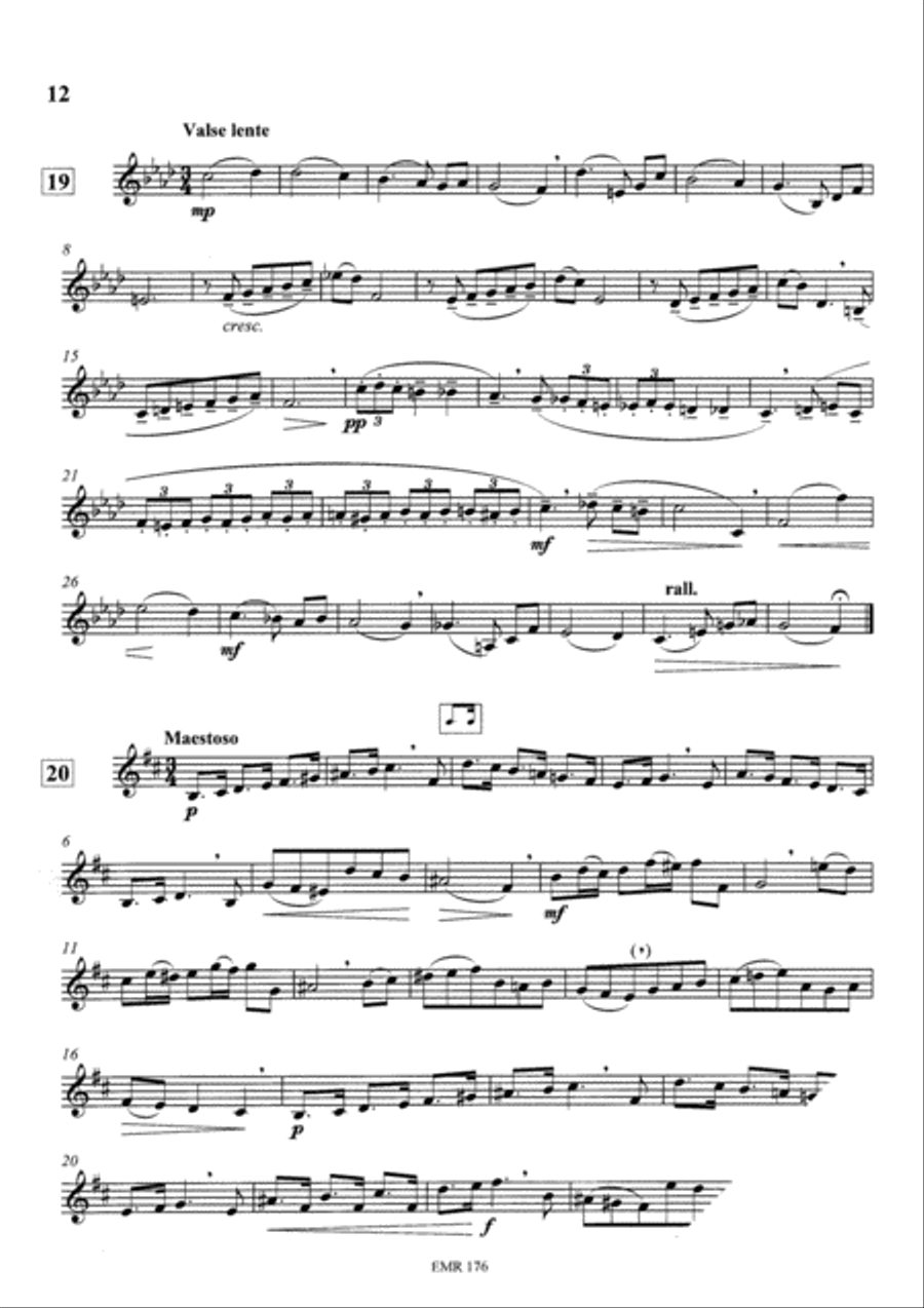 Technical & Melodic Studies Vol. 3 Euphonium scores gallery preview page 12