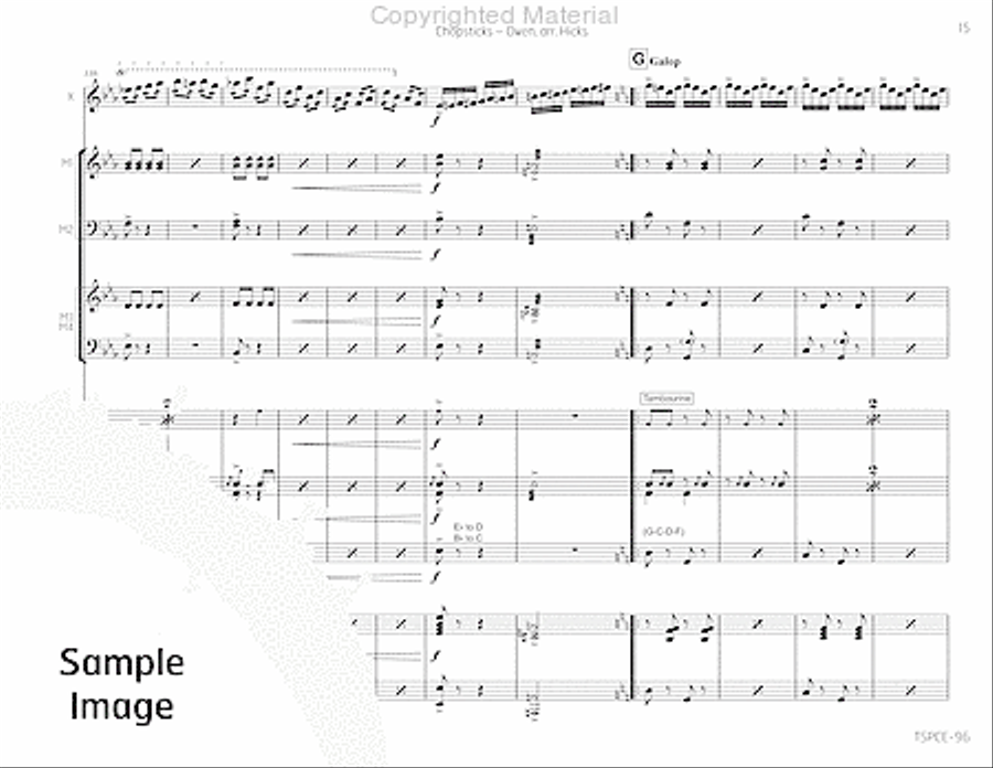 Chopsticks Percussion Ensemble scores gallery preview page 20