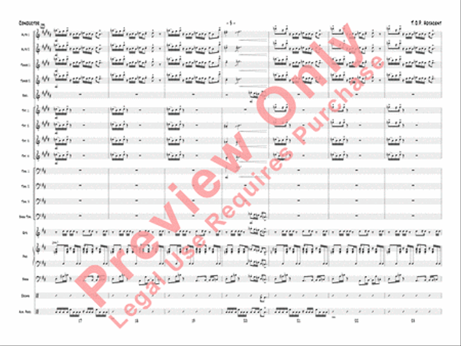 T.O.P. Adjacent Jazz Ensemble scores gallery preview page 6